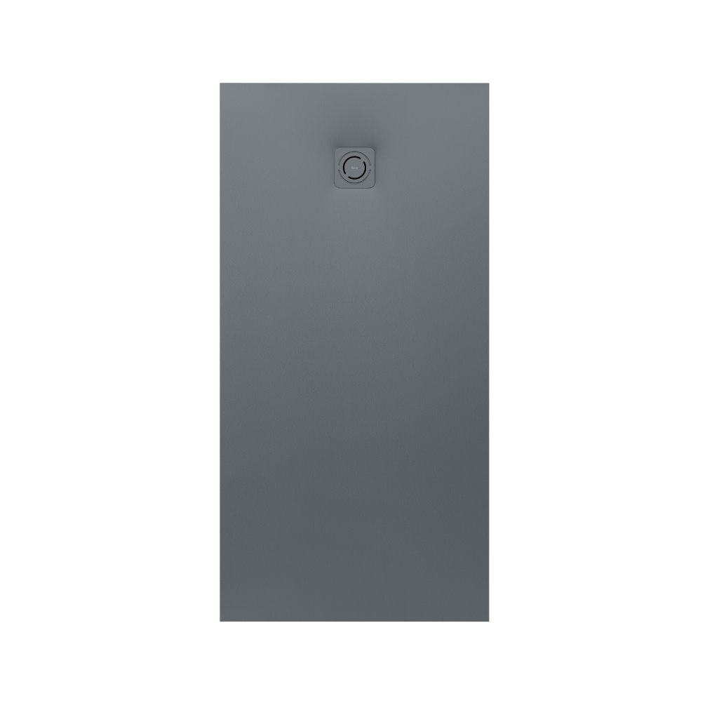 Image of the Roca Terran-N Stonex 1200mm x 800mm Slate Shower Tray with Waste